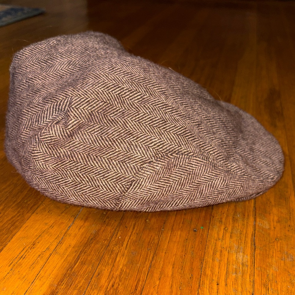 Weatherproof Brown Herringbone Cap